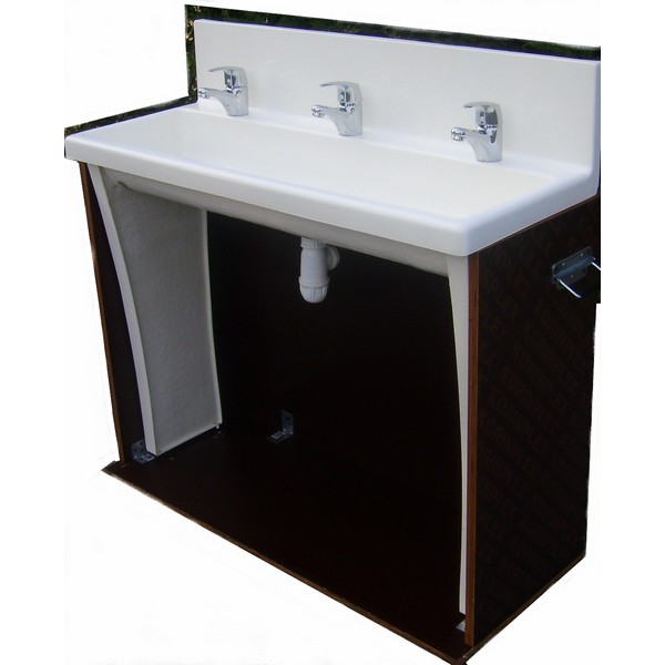 LAVABO 3 POINTS raccordable